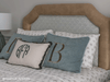 Chia Fringed Monogram Cushion