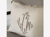 Chia by Sophie Paterson for Coze - Large Fringed Monogram Cushion